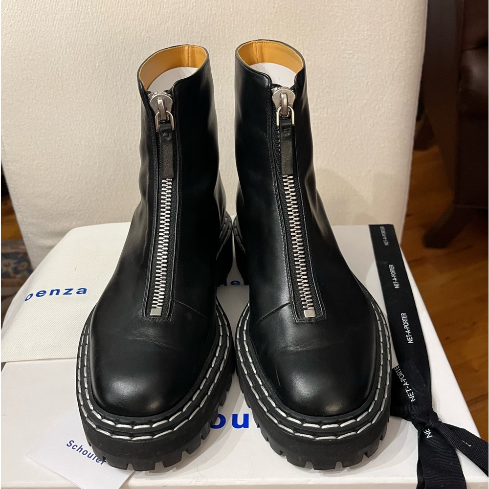 Proenza Schouler lug sole booties 37
